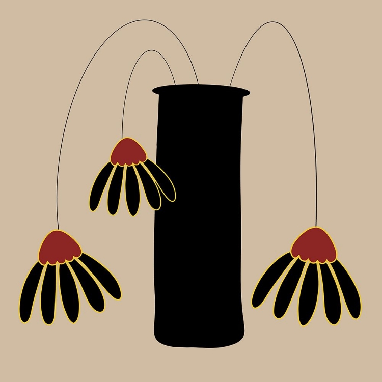Picture of DROOPING CONEFLOWERS 2