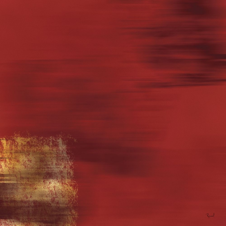 Picture of GOLDEN SPARKLE ON RED 1