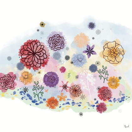 Picture of BLOOMING FLOWER GARDEN 2