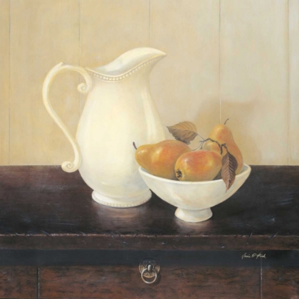 Picture of CREAMWARE WITH PEARS
