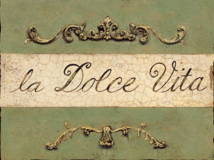 Picture of DOLCE VITA PLAQUE