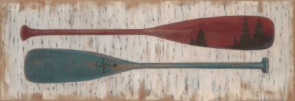Picture of PADDLES ON BIRCHBARK