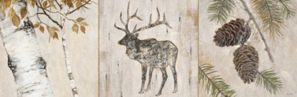 Picture of RUSTIC FOREST PANEL
