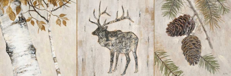 Picture of RUSTIC FOREST PANEL