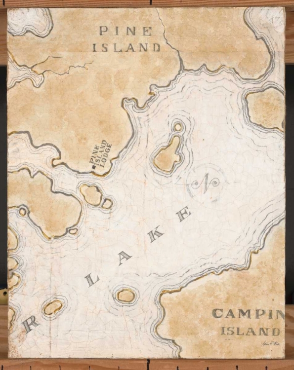 Picture of RUSTIC MAP