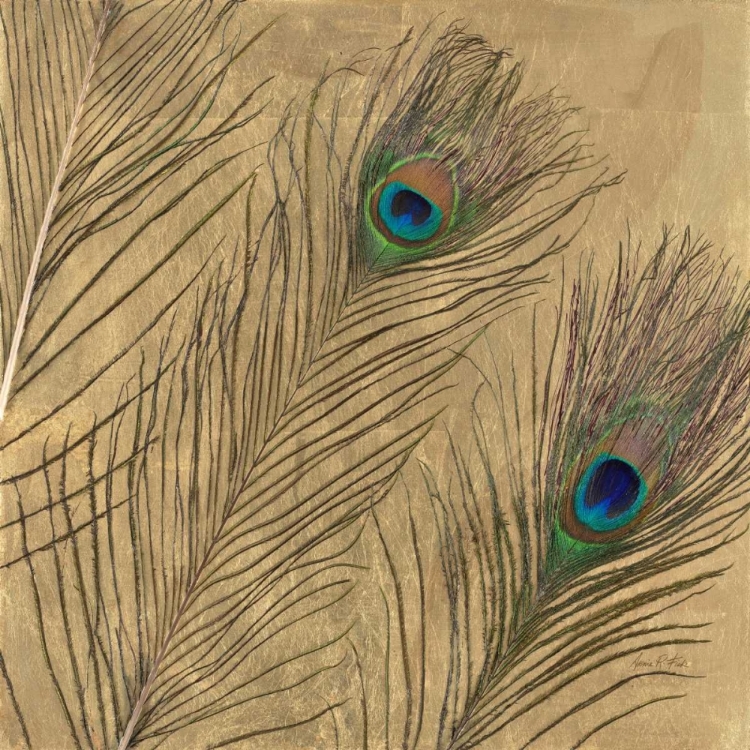 Picture of LEAFED PEACOCK FEATHERS 