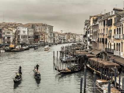 Picture of THE GRAND CANAL FROM THE RIALTO BRIDGE, VENICE, ITALY