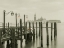 Picture of JETTY OVER VENETIAN LAGOON, VENICE, ITALY