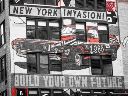 Picture of ADVERTISEMENTS ON BUILDING EXTERIOR, NEW YORK