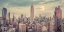 Picture of EMPIRE STATE BUILDING WITH MANHATTAN SKYLINE - NEW YORK CITY