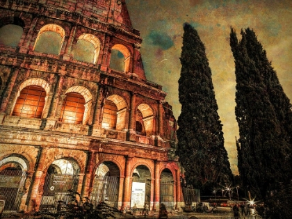 Picture of FAMOUS COLOSSEUM IN ROME, ITALY