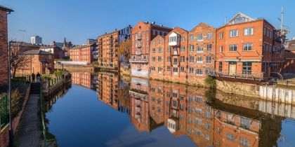 Picture of CANAL REFLECTIONS, LEEDS