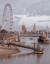 Picture of GOLDEN JUBILEE OVER RIVER THAMES WITH WESTMINSTER ABBY AND LONDON EYE