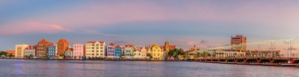 Picture of THE COLORFUL DUTCH ARCHITECTURE OF THE WILLEMSTAD WATERFRONT IN CURACAO