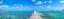 Picture of WOODEN PIER OVER THE SEA, BONAIRE, CARIBBEAN NETHERLANDS