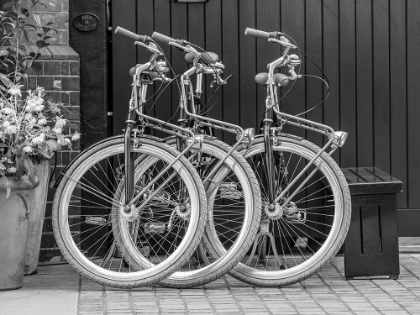 Picture of BICYCLES PARKED ALONG THE STREET