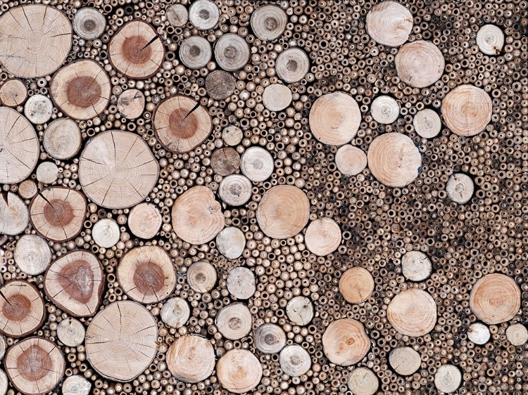 Picture of FULL FRAME OF LOG PIECES