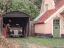 Picture of CLASSIC CAR IN GARAGE OF OLD HOUSE