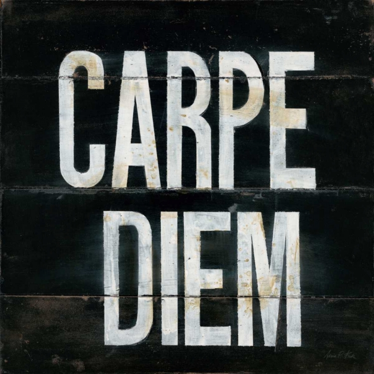 Picture of INDUSTRIAL CHIC CARPE DIEM
