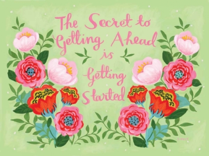 Picture of THE SECRET TO GETTING AHEAD