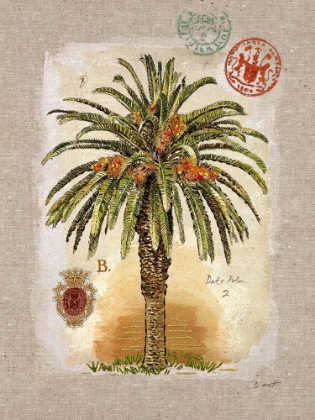 Picture of LINEN DATE PALM TREE