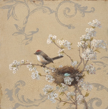 Picture of KINGLET AND PEAR