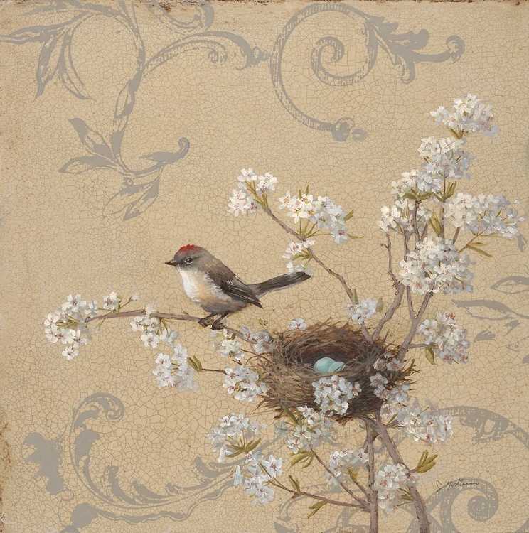 Picture of KINGLET AND PEAR