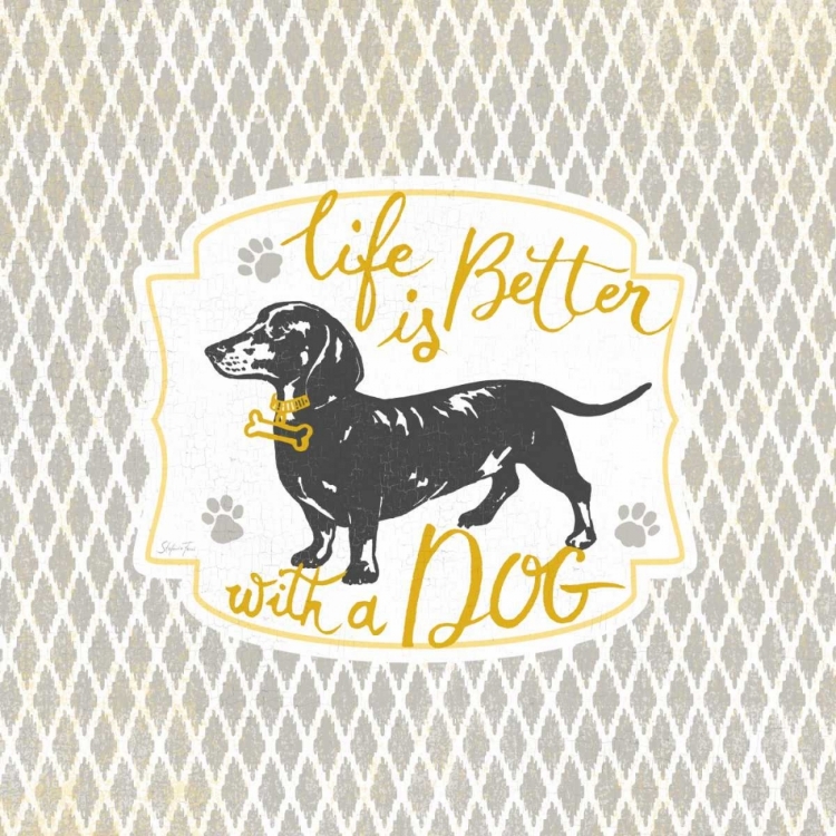Picture of LIFE IS BETTER WITH A DOG