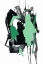 Picture of GESTURAL BRUSH, GREEN