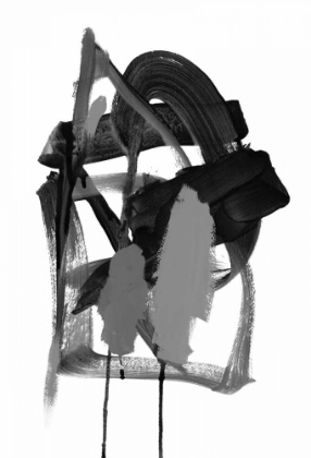 Picture of GESTURAL BRUSH, GREY