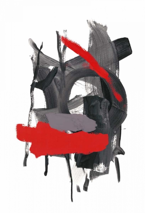 Picture of GESTURAL BRUSH, RED