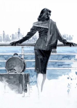 Picture of PORT OF CALL BLUE STUDY
