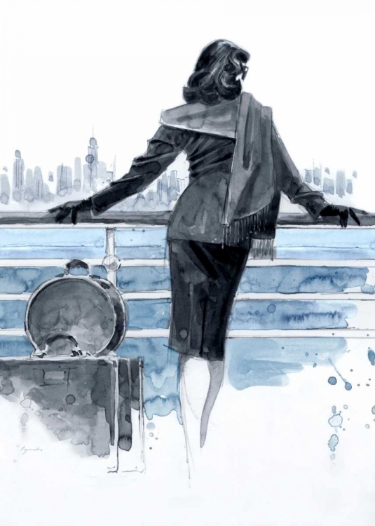 Picture of PORT OF CALL BLUE STUDY