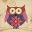 Picture of BROWN BOHO OWL