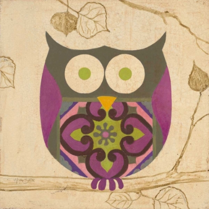 Picture of GREEN BOHO OWL 