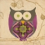 Picture of GREEN BOHO OWL 
