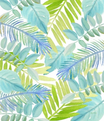 Picture of WATERCOLOUR TROPICAL PATTERN 3