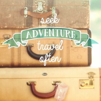 Picture of TRAVEL OFTEN VINTAGE SUITCASES