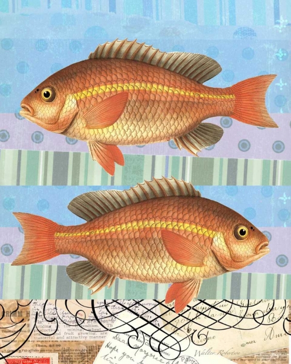 Picture of DOUBLE FISH FLOURISH