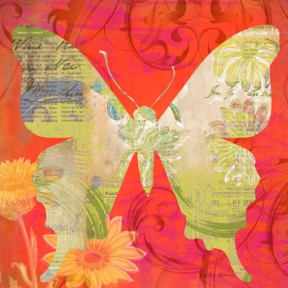 Picture of RED POP BUTTERFLY