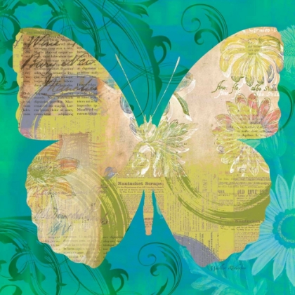 Picture of BLUE POP BUTTERFLY