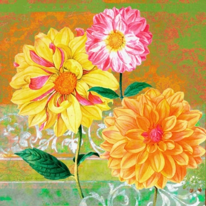Picture of FANCY FLOWER TRIO 1