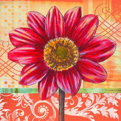 Picture of SCROLLWORK BLOSSOM 1