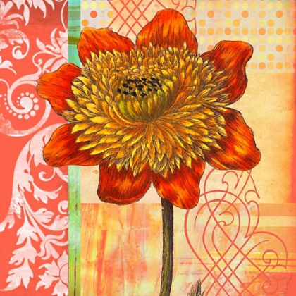 Picture of SCROLLWORK BLOSSOM 2