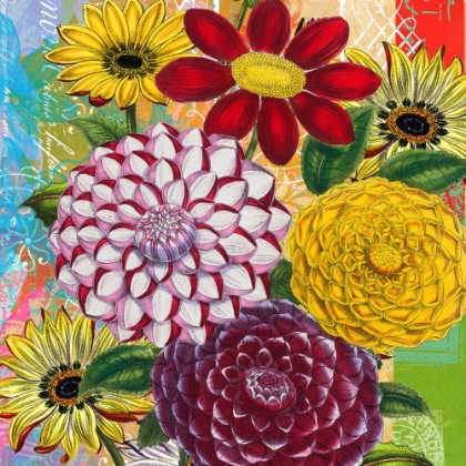 Picture of VIBRANT FLORALS 