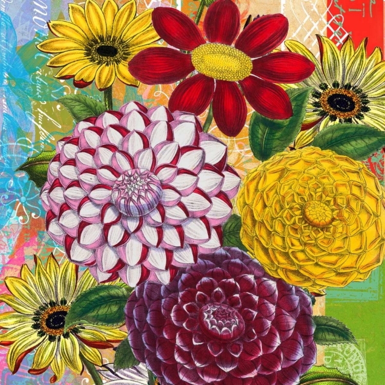 Picture of VIBRANT FLORALS 