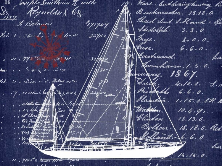 Picture of SCHOONER BLUEPRINT DENIM 1
