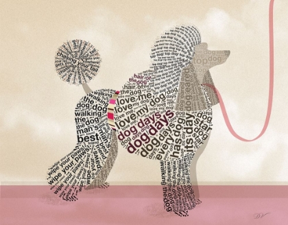 Picture of POODLE PORTRAIT