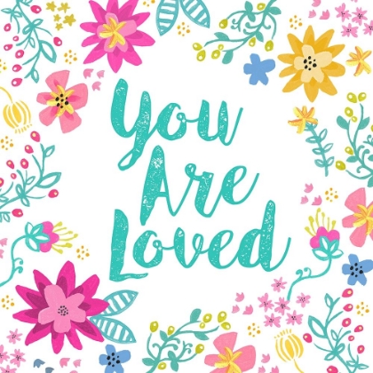 Picture of YOU ARE LOVED, HAPPY GARDEN