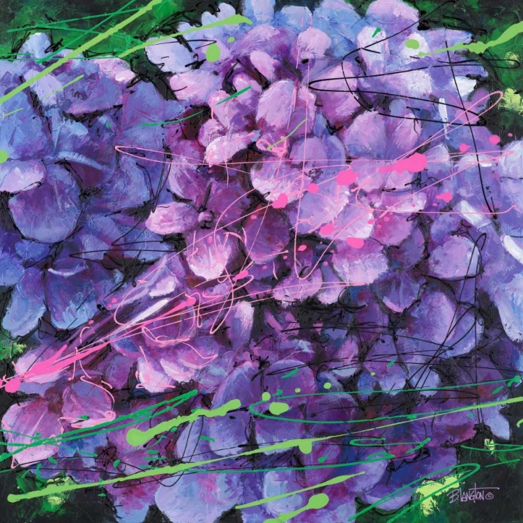Picture of HYDRANGEA IN MOTION